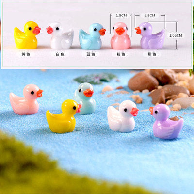 Set Eco Bottle Accessories Succulent Mini Cute Animal Three-piece Ornament