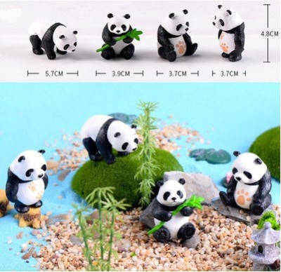 Set Eco Bottle Accessories Succulent Mini Cute Animal Three-piece Ornament