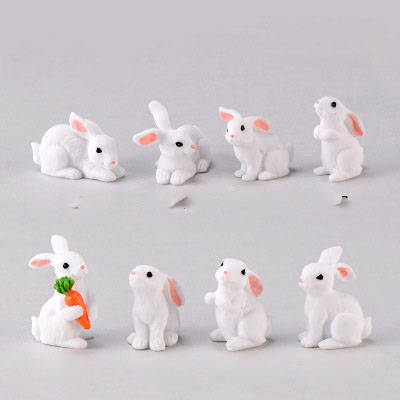 Set Eco Bottle Accessories Succulent Mini Cute Animal Three-piece Ornament