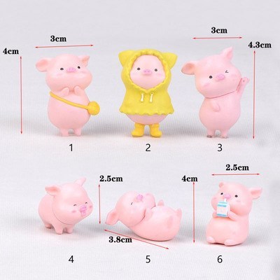 Set Eco Bottle Accessories Succulent Mini Cute Animal Three-piece Ornament